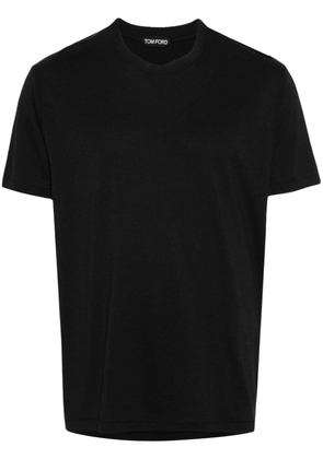 TOM FORD logo-embroidered T-shirt - Black