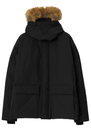 Burberry hooded down parka - Black
