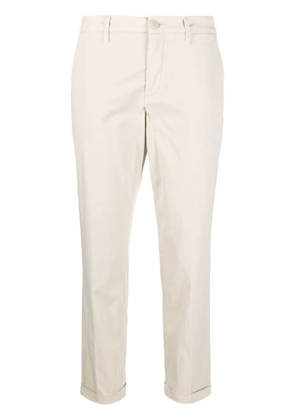Fay low-rise straight-leg chinos - Neutrals