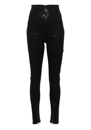 Rick Owens DRKSHDW high-rise skinny jeans - Black