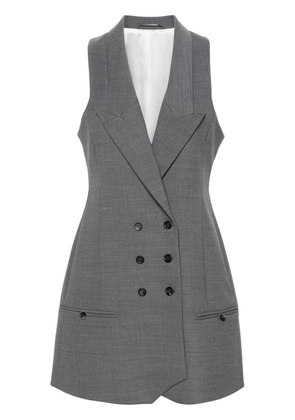 Philosophy Di Lorenzo Serafini double-breasted blazer dress - Grey