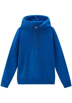 Woolrich Trails cotton hoodie - Blue