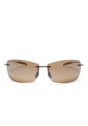 Maui Jim rectangle-frame sunglasses - Brown