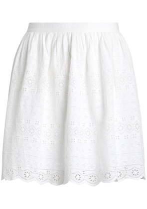 Polo Ralph Lauren broderie anglaise cotton skirt - White