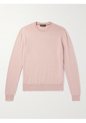 Loro Piana - Slim-Fit Baby Cashmere Sweater - Men - Pink - IT 46