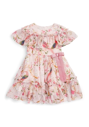 Patachou Floral Print Frilled Dress (3-12 Years)