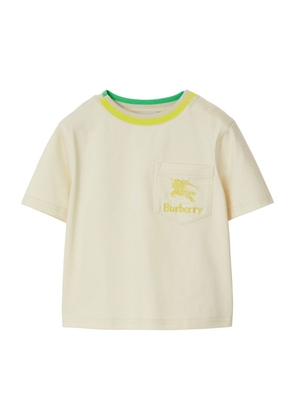 Burberry Kids Cotton Ekd T-Shirt (6-24 Months)