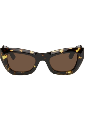 Bottega Veneta Tortoiseshell Cat-Eye Sunglasses