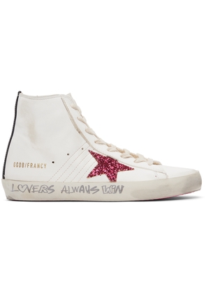 Golden Goose White Classic Francy Sneakers