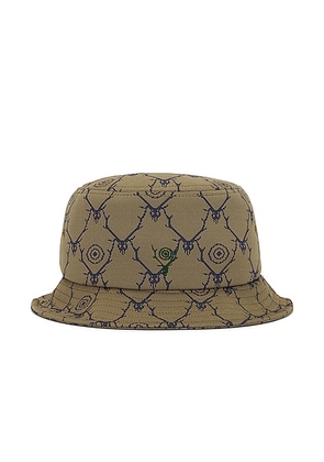 South2 West8 Bucket Hat in Khaki - Taupe. Size M (also in ).
