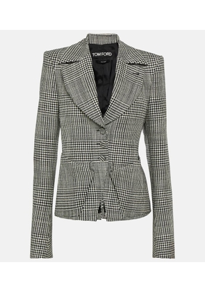 Tom Ford Checked virgin wool jacket