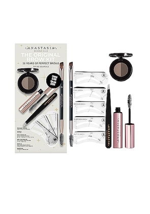Anastasia Beverly Hills The Original Brow Kit: 25 Years Of Perfect Brows in Dark Brown - Brown. Size all.