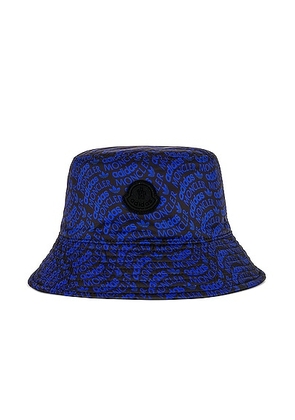 Moncler Genius x Adidas Bucket Hat in Blue - Blue. Size L (also in M).