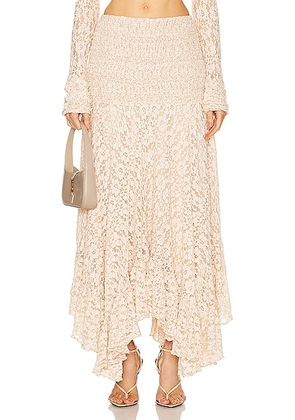 Alexis Vieira Skirt in Willow - Cream. Size L (also in ).