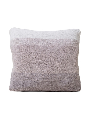 Barefoot Dreams CozyChic Degradee Pillow in Taupe.