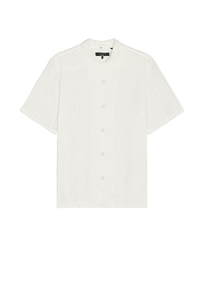 Rag & Bone Avery Gauze Shirt in White. Size M, S, XL.