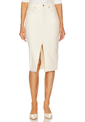 Veronica Beard Breves Midi Skirt in Ivory. Size 0, 14, 16, 2.