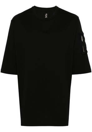 Thom Krom short-sleeve cotton T-shirt - Black