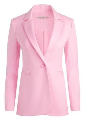 alice + olivia Macey single-breasted blazer - Pink