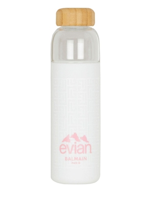 Balmain x Evian glass bottle - White