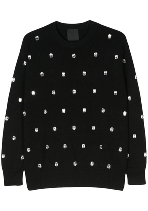 Givenchy crystal-embellished cashmere jumper - Black