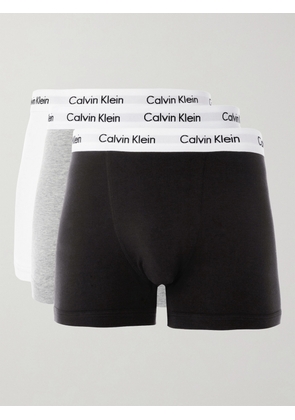 Calvin Klein Underwear - Three-Pack Stretch-Cotton Trunks - Men - Multi - S