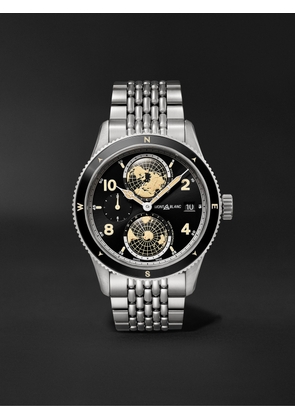 Montblanc - 1858 Geosphere Automatic 42mm Stainless Steel Watch, Ref. No. 125872 - Men - Black