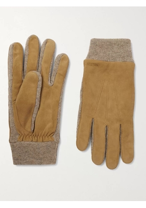 Hestra - Geoffrey Suede Gloves - Men - Brown - 8