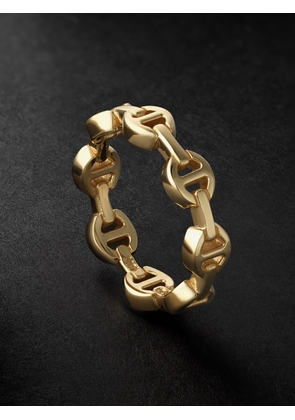 HOORSENBUHS - Dame Tri-Link Gold Ring - Men - Gold - 9