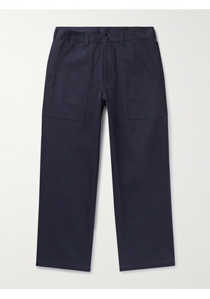 Randy's Garments - Utility Straight-Leg Cotton-Twill Trousers - Men - Blue - UK/US 30