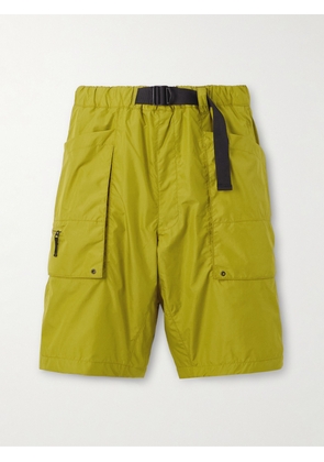 Goldwin - Straight-Leg Belted Ripstop Cargo Shorts - Men - Yellow - 2