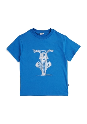 Il Gufo Motorcycle Print T-Shirt (3-12 Years)
