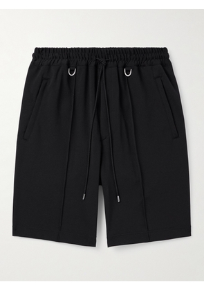 Mastermind World - Straight-Leg Logo-Print Jersey Shorts - Men - Black - S