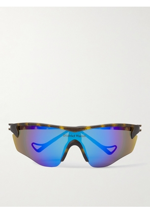DISTRICT VISION - Junya Racer Tortoiseshell D-Frame Polycarbonate Sunglasses - Men - Blue