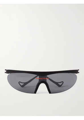 DISTRICT VISION - Koharu D-Frame Acetate Sunglasses - Men - Black