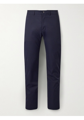 Bogner - Aino Straight-Leg Logo-Appliquéd Shell Golf Trousers - Men - Blue - IT 46