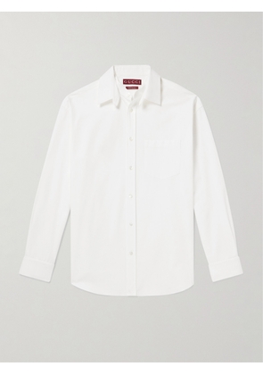 Gucci - Cotton-Poplin Shirt - Men - White - IT 46