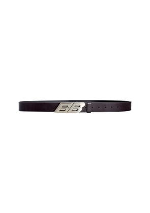 Balenciaga - Moto Leather Belt - Black - 70 cm - Moda Operandi