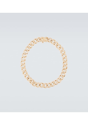 Shay Jewelry 18kt gold chainlink bracelet with diamonds