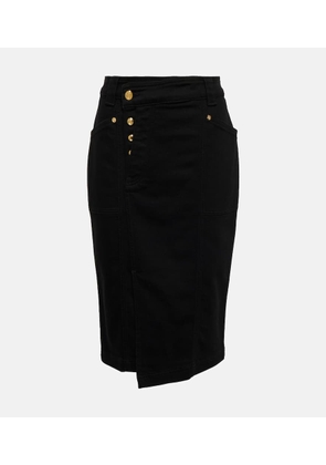 Tom Ford Asymmetrical cotton skirt