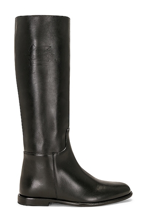 Etro Tall Boot in Black - Black. Size 36 (also in ).