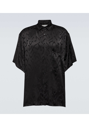 Saint Laurent Silk jacquard shirt