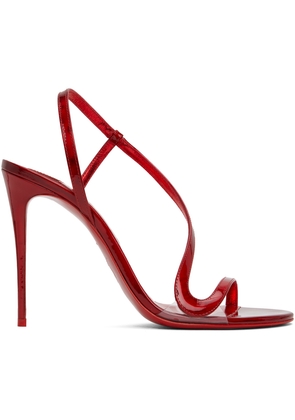 Christian Louboutin Red Rosalie Heeled Sandals