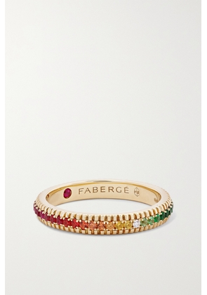 Fabergé - Colours Of Love 18-karat Gold Multi-stone Ring - Red - 49,52,53,54