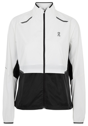 ON Weather Panelled Shell Jacket - White And Black - L (UK14 / L)