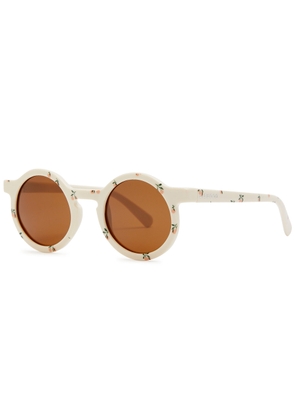 Liewood Kids Darla Round-frame Sunglasses (4-10 Years) - Cream - One Size