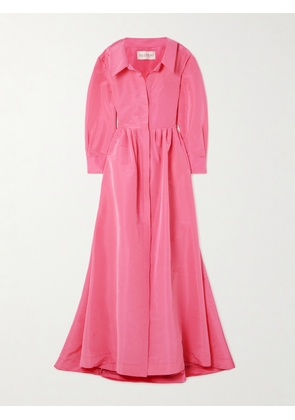 Valentino Garavani - Pleated Silk-faille Gown - Pink - IT36,IT38,IT40,IT42,IT44,IT50