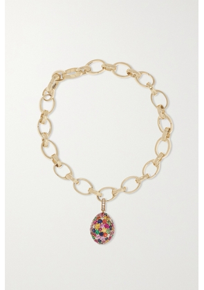 Fabergé - Emotion 18-karat Gold Multi-stone Bracelet - One size