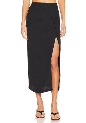Undress Code Voil Skirt in Black. Size M, S, XS.