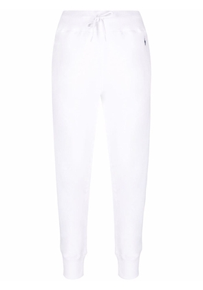Polo Ralph Lauren logo-embroidered track pants - White